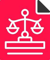 Justice Creative Icon Design vector