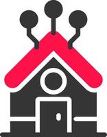 Home Network Creative Icon Design vector