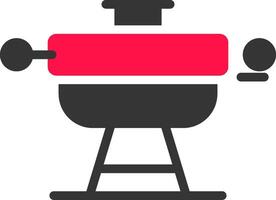 Grill Creative Icon Design vector