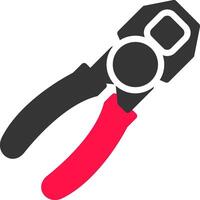 Joint Pliers Creative Icon Design vector