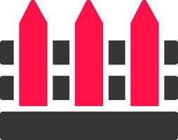 Fence Creative Icon Design vector