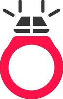 Ring Creative Icon Design vector