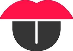 Tongue Creative Icon Design vector