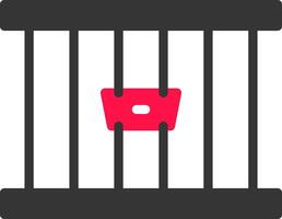 Jail Creative Icon Design vector