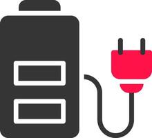 Charging Creative Icon Design vector