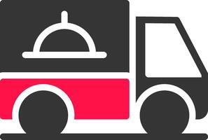 Delivery Van Creative Icon Design vector