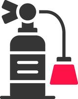 Fire Extinguisher Creative Icon Design vector