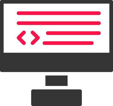 Coding Creative Icon Design vector