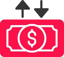 Cash Flow Creative Icon Design vector