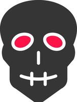 diseño de icono creativo de calavera vector