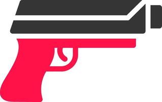 Gun Creative Icon Design vector