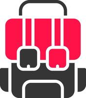 Backpack Creative Icon Design vector