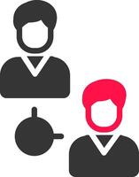 Networking Group Creative Icon Design vector