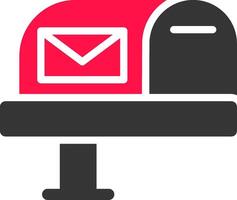 Mail Box Creative Icon Design vector