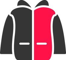 diseño de icono creativo de chaqueta vector