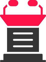 Lectern Creative Icon Design vector