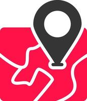 Location Creative Icon Design vector