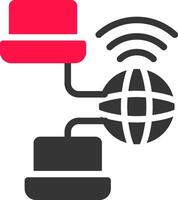 Internet Of Things Creative Icon Design vector