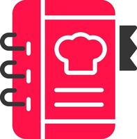 Recipe Book Creative Icon Design vector