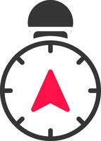 Compass Creative Icon Design vector