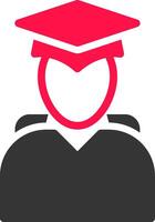 Student Creative Icon Design vector