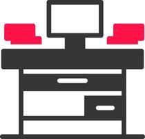 Desk Creative Icon Design vector