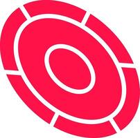 Frisbee Creative Icon Design vector