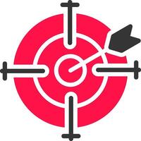 Target Creative Icon Design vector