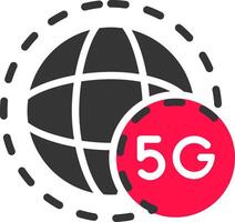 5G Creative Icon Design vector