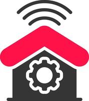 Home Automation Creative Icon Design vector