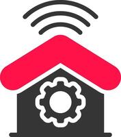 Home Automation Creative Icon Design vector