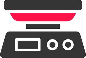 Food Scale Creative Icon Design vector