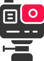 Action Camera Creative Icon Design vector