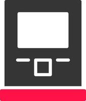 Atm Machine Creative Icon Design vector