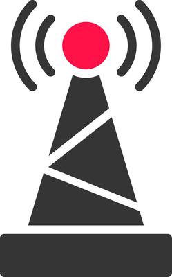 Antenna Creative Icon Design