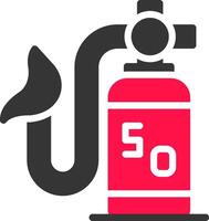 Oxygen Mask Creative Icon Design vector