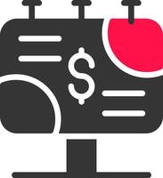 Billboard Creative Icon Design vector
