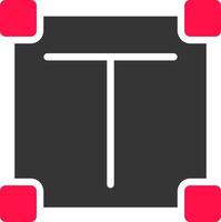 Text Box Creative Icon Design vector