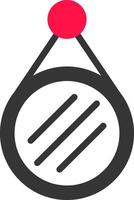 Mirror Creative Icon Design vector