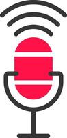 Voice Control Creative Icon Design vector