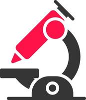 Microscope Creative Icon Design vector