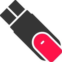 diseño de icono creativo de unidad flash usb vector