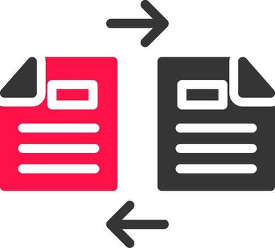 Files Exchange Creative Icon Design vector
