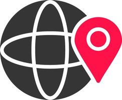 Geolocation Creative Icon Design vector