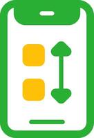Line Two Colour vector