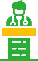 Line Two Colour vector