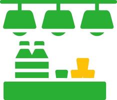 Line Two Colour vector