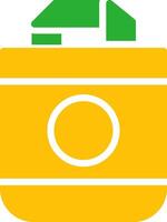 Line Two Colour vector