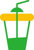 Line Two Colour vector