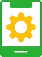 Line Two Colour vector